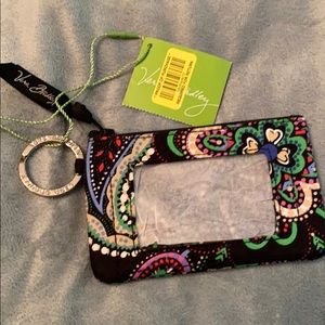 VEra Bradley ID zipper pocket